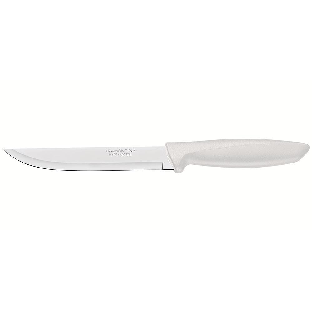Faca 6” para Cozinha Tramontina Plenus em Aço Inox - Off White