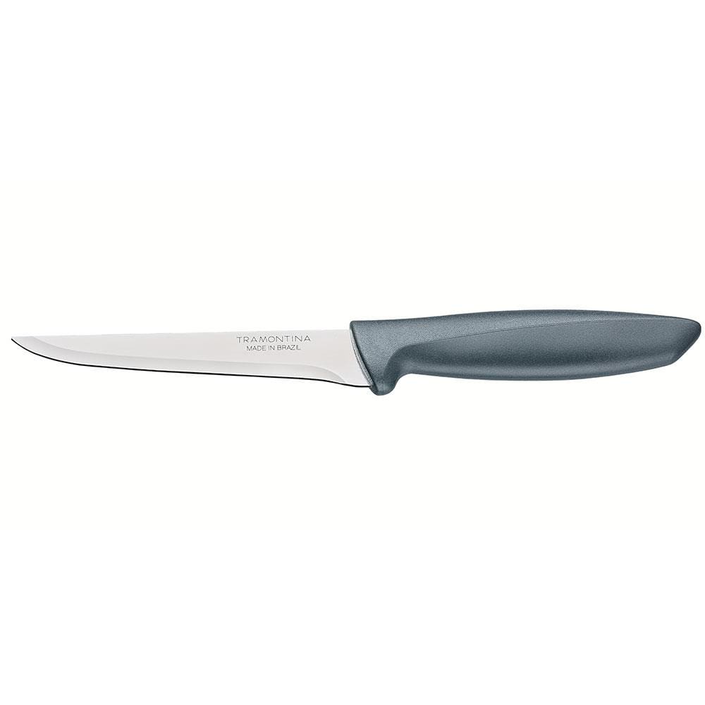 Faca 5” para Desossar Tramontina Plenus em Aço Inox - Cinza