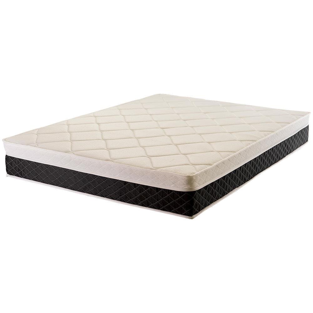 Colchão de Casal Hellen Palermo com Molas Ensacadas 24x138x188cm - Preto/Branco