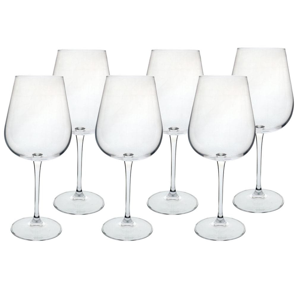 Conjunto de Taças para Vinho Tinto Bohemia Ardea 540 ml em Cristal Ecológico - 6 Peças