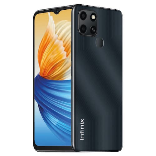 Smartphone Infinix Smart 6 Preto 64GB, 2GB de RAM, Câmera Dupla de 8MP, Bateria de 5000mAh, Tela 6.6” HD, Dual Chip Menor preço em Smartphone Infinix Smart 6 Preto 64GB, 2GB de RAM, Câmera Dupla de 8MP, Bateria de 5000mAh, Tela 6.6” HD, Dual Chip