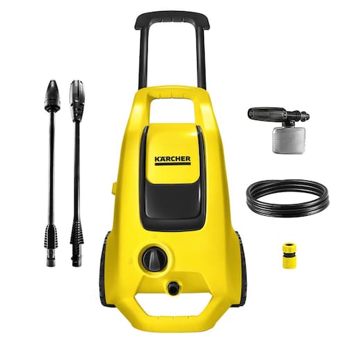 Lavadora de Alta Pressão Karcher K3 Force Turbo 1815psi com Rodas, Alça Retrátil e Canhão de Espuma - Preta/Amarela é boa?