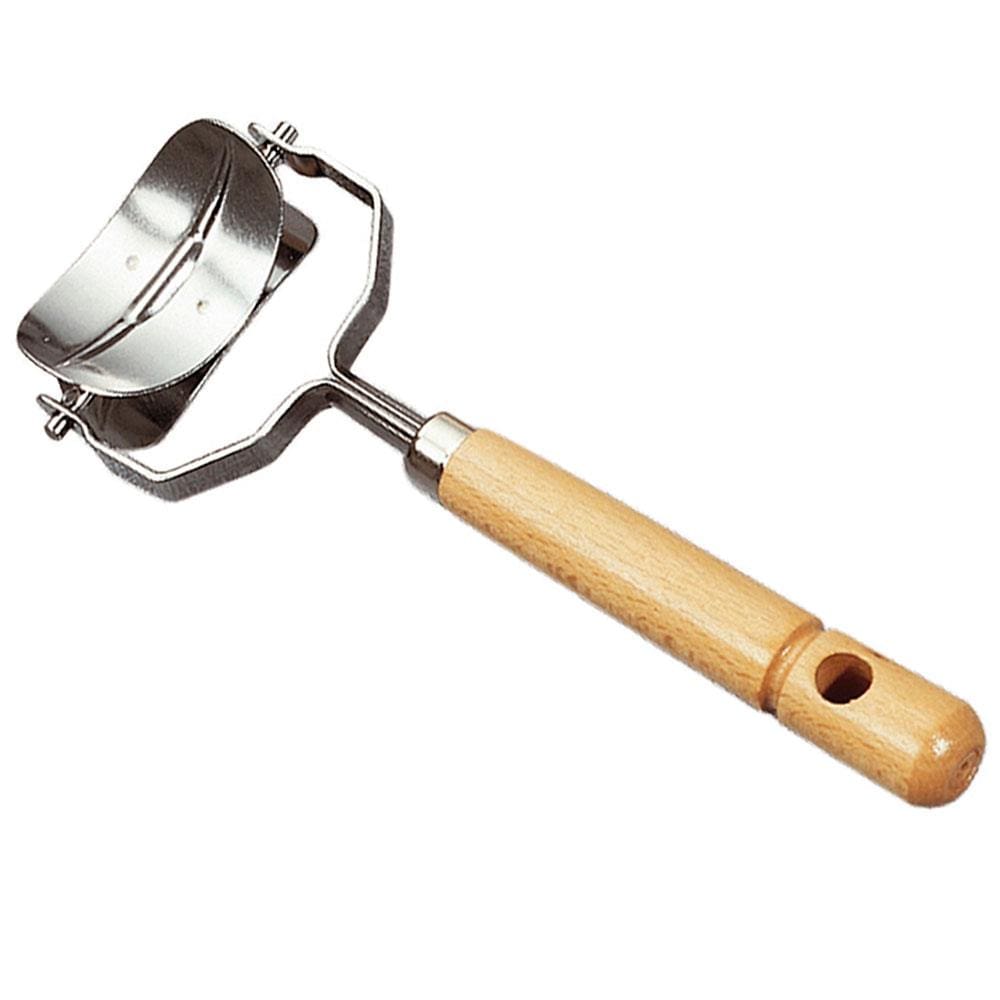 Cortador Oval Grande para Cappelletti Eppicotispai em Aço Inox - 7 cm