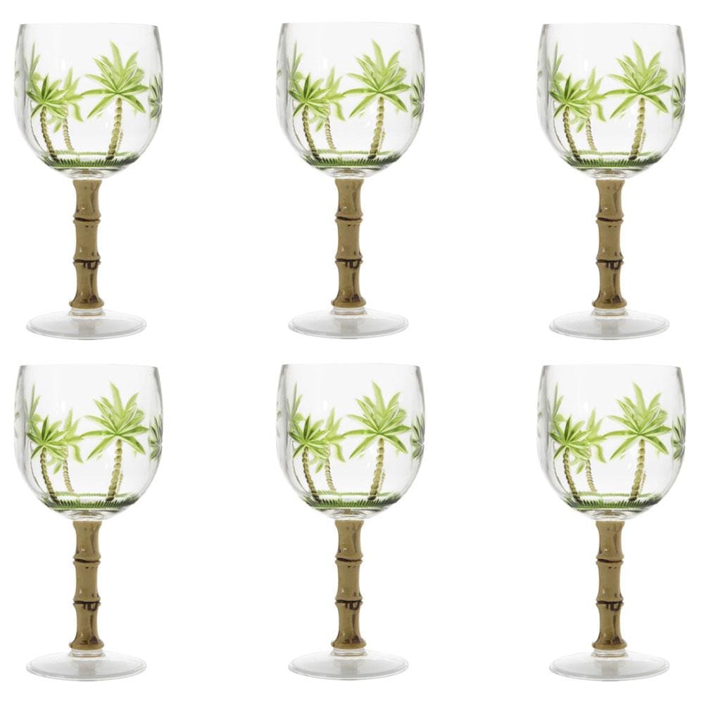 Conjunto de Taças Wolff Palm Tree 495ml - 6 Peças