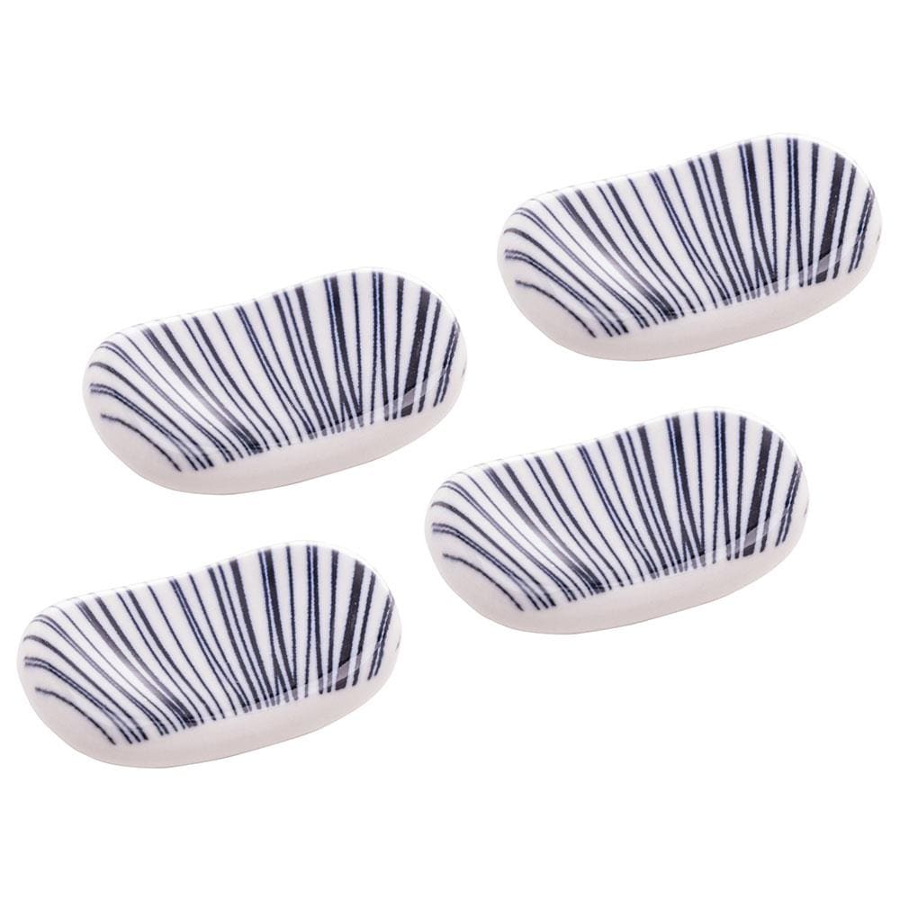 Conjunto Descansos para Hashi Wolff Mesa Koji Azul - 4 Peças