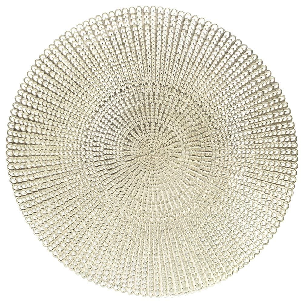 Lugar Americano Wolff Lux Gold em PVC Dourado - 1 Peça