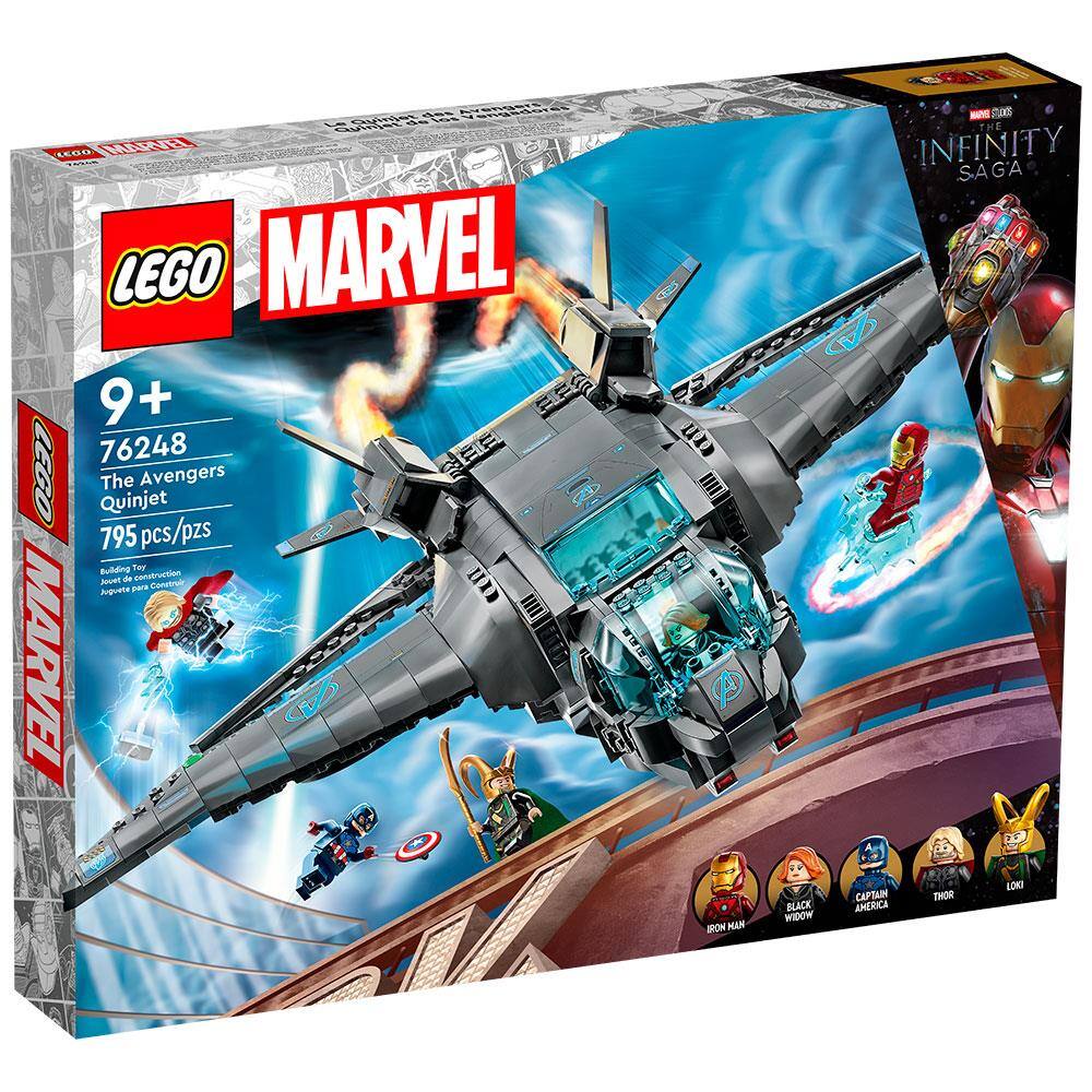 Lego Marvel Motoqueiro Fantasma Robô e Moto 76245