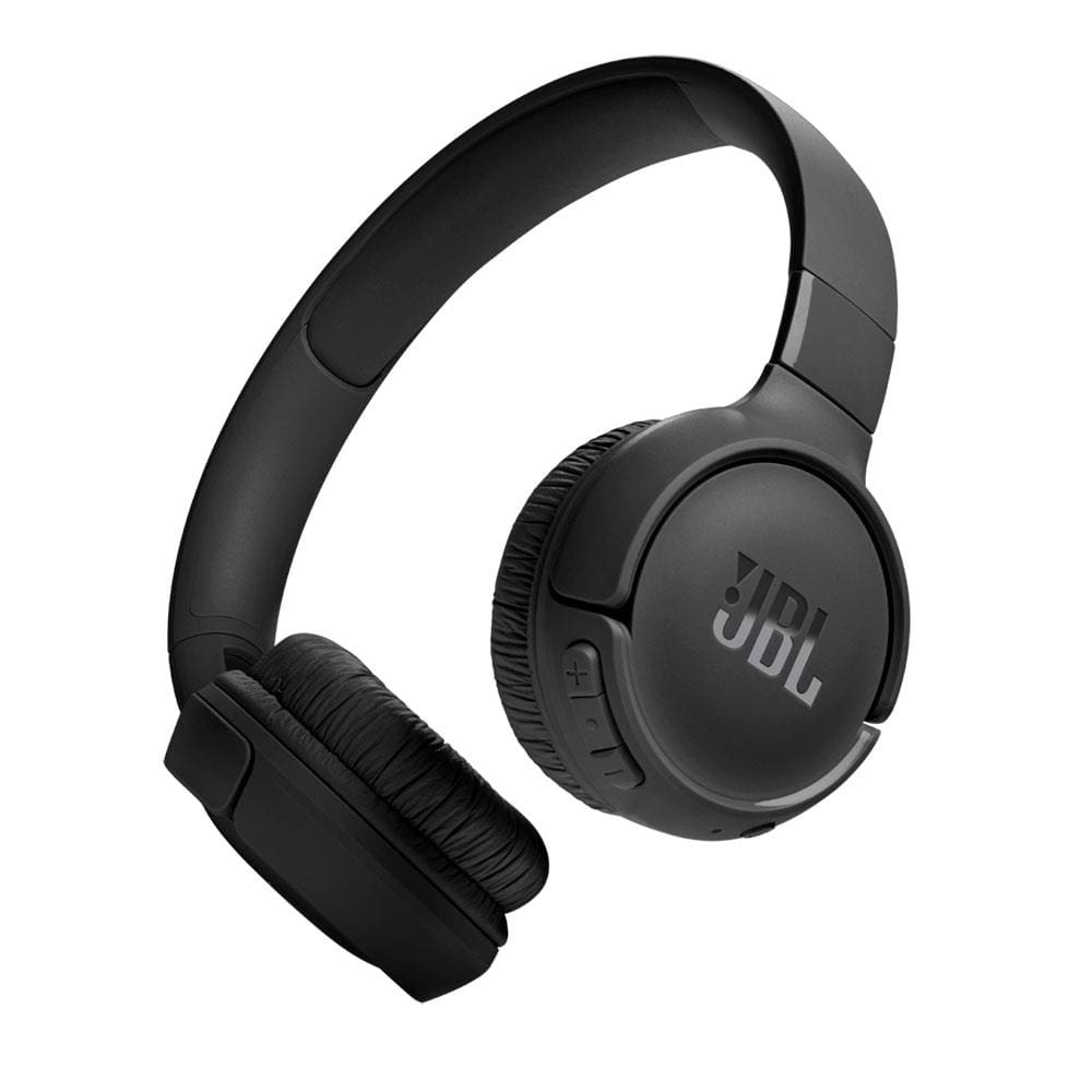 Headphone JBL Tune 520BT Bluetooth 5.3, Pure Bass Sound, Microfone integrado e Conexão Multi-Point - Preto