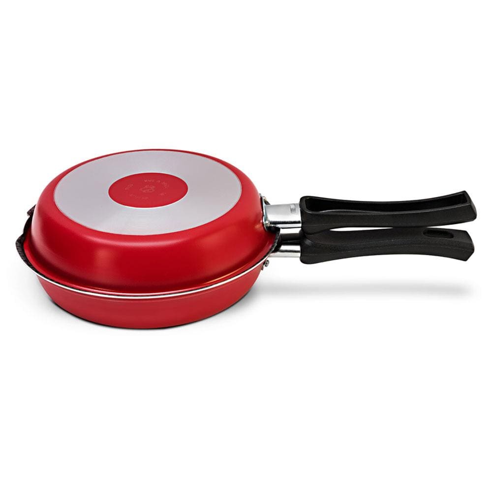 Frigideira Dupla Multiflon Paprika Antiaderente Ultra | Extra