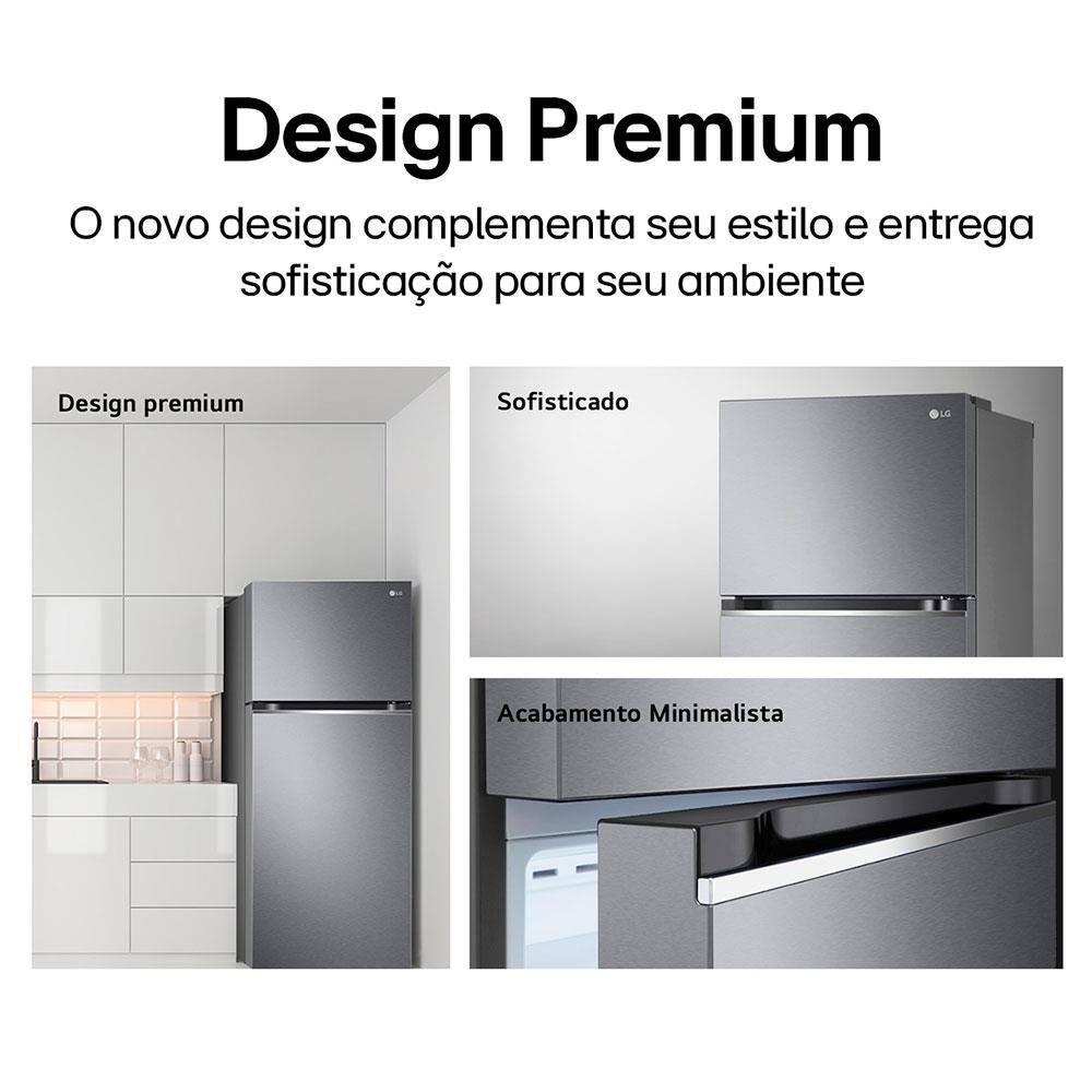 Geladeira LG Frost Free Inverter 395L | Extra