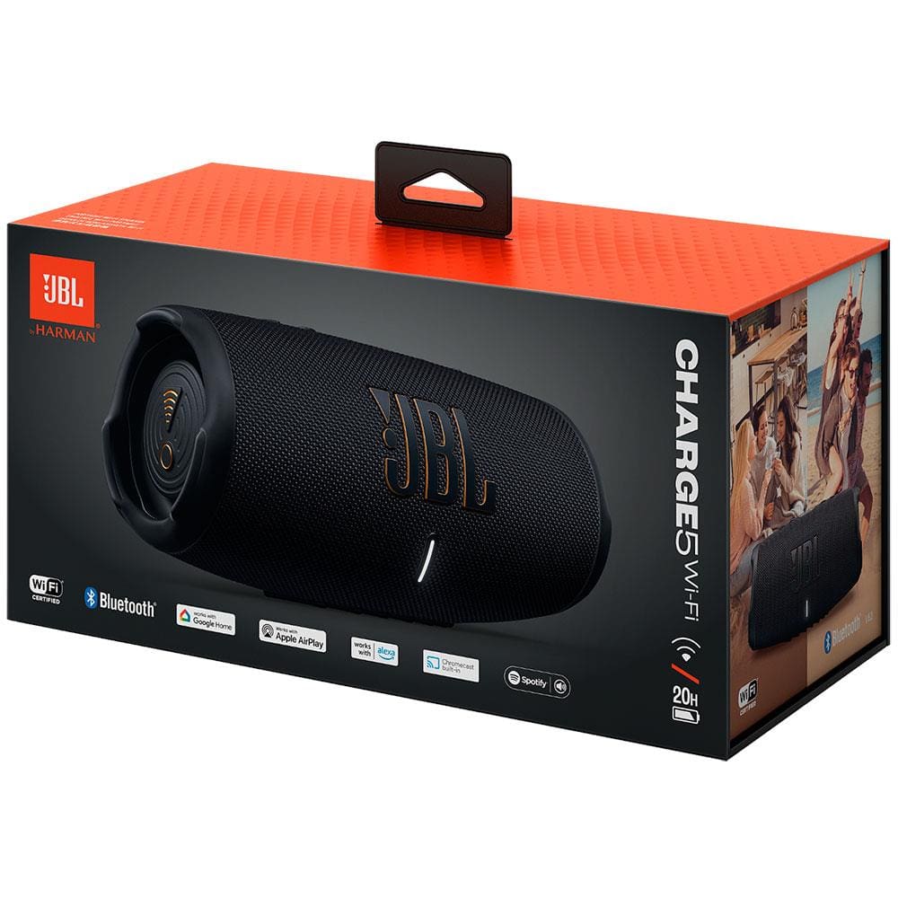 Caixa de Som Portátil JBL Charge 5 Wi-Fi | Extra