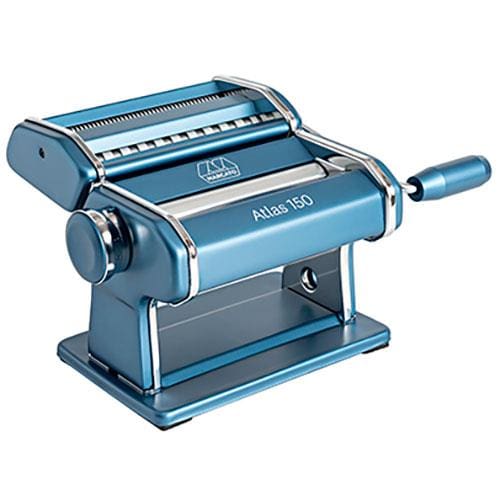 Máquina de Macarrão Atlas 150 Marcato 3 Tipos de Massa - Azul