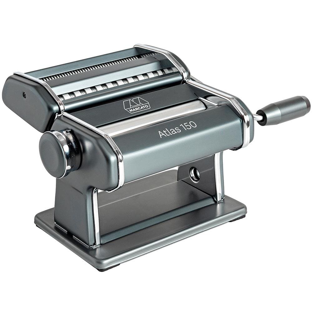 Máquina de Macarrão Atlas 150 Marcato 3 Tipos de Massa - Cinza
