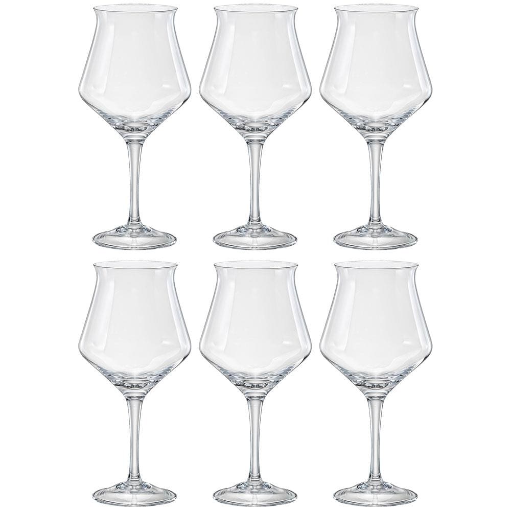 Conjunto de Taças Bohemia Bierhaus em Cristal 350ml - 4 Peças