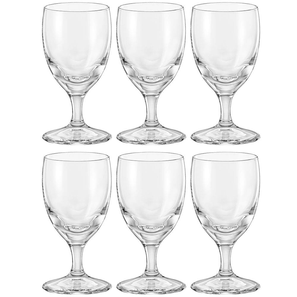 Conjunto de Taças para Licor Bohemia Praline em Cristal 50ml - 6 Peças