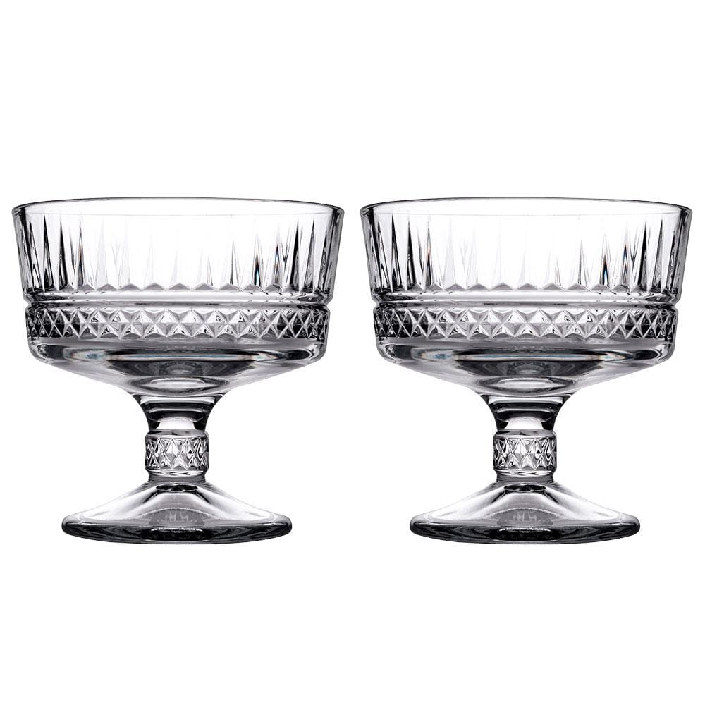 Conjunto de Taças para Sobremesa Pasabahce Elysia em Vidro 250ml - 2 Peças