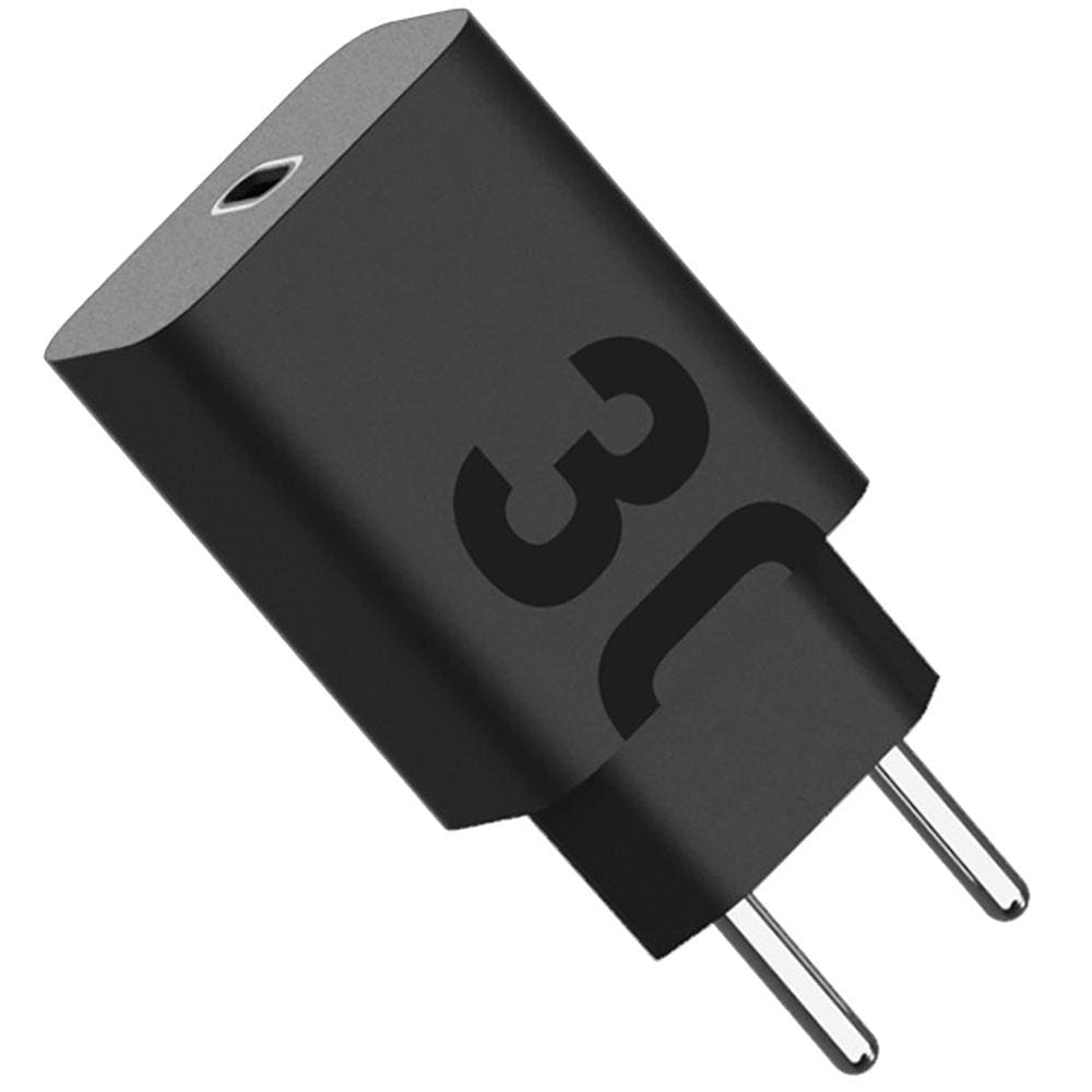 Carregador de Parede Motorola TurboPower 30W USB-C Sem Cabo - Preto