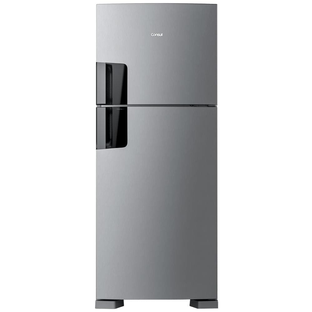 Geladeira Consul 410L Frost Free CRM50FK Duplex com Espaço Flex e Controle Interno de Temperatura - Inox