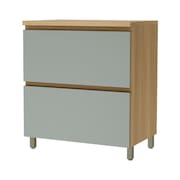 Balcão Nesher Rainha em MDF 15mm com 1 Porta, 1 Gaveta e 1 Prateleira - 80cm de largura