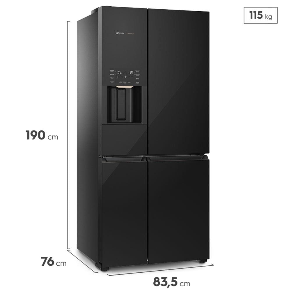 Geladeira Electrolux 541L Multidoor IQ8IB FlexiSpace | Extra
