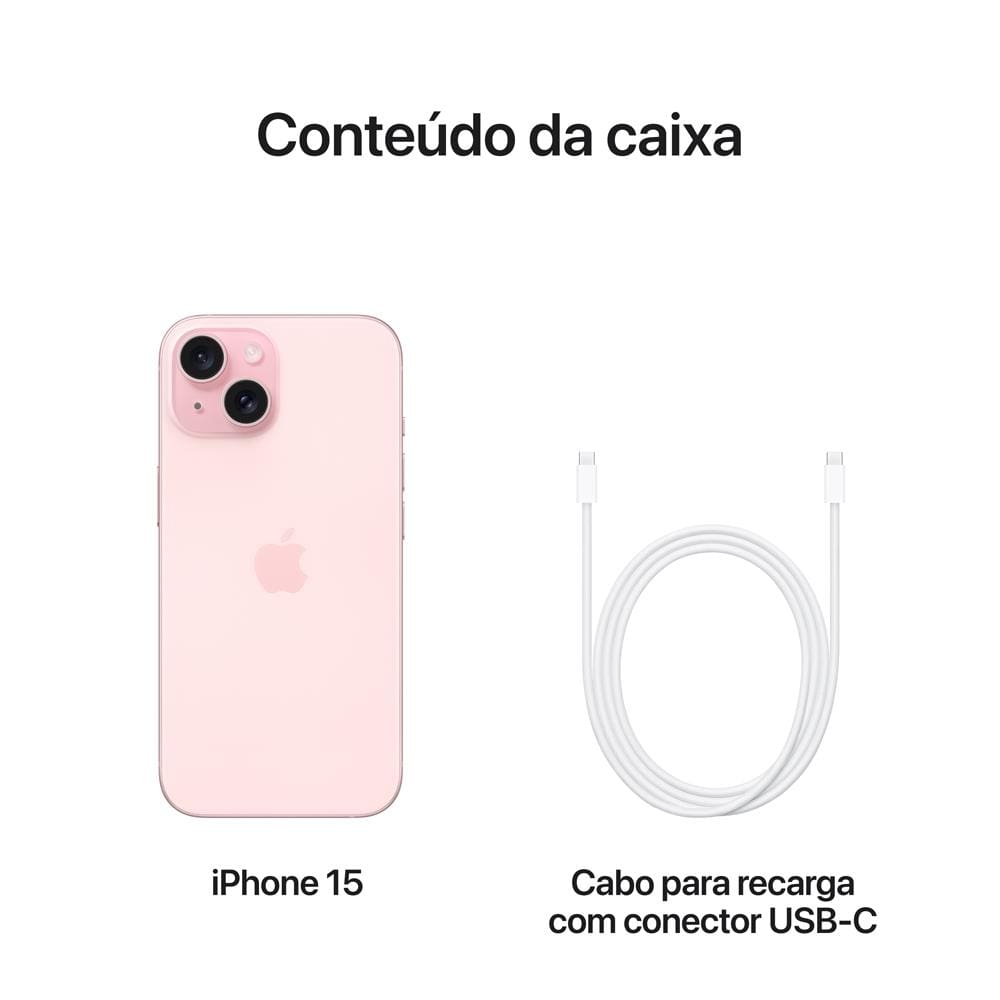 Apple iPhone 15 128GB - Rosa | Extra