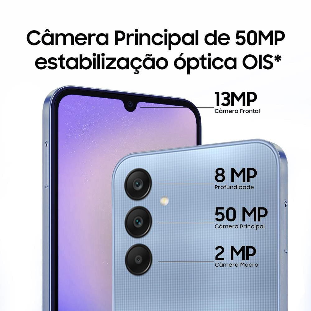 Smartphone Samsung Galaxy A25 5G Azul | Extra