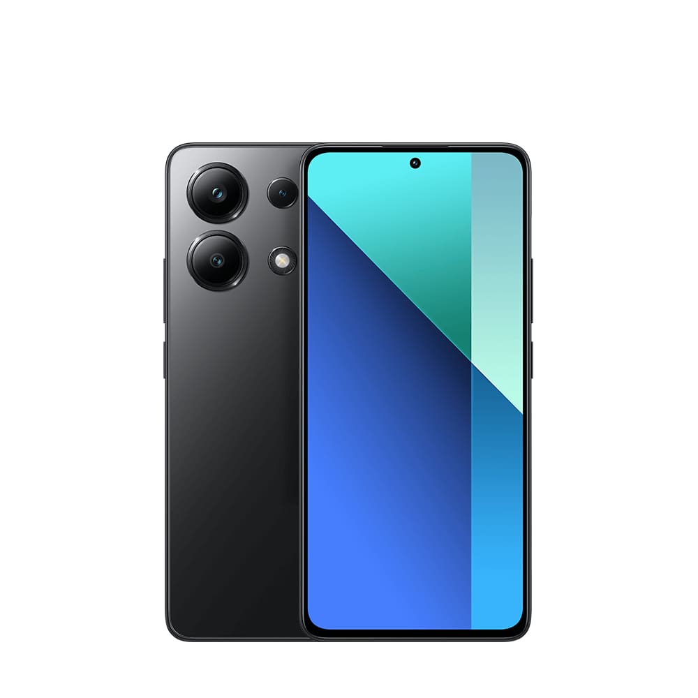 Smartphone Xiaomi Redmi Note 13 4G Preto, 256GB, Tela 6,67", 8GB de RAM, Câmera Traseira Tripla, Android 13 e Processador Octa-Core