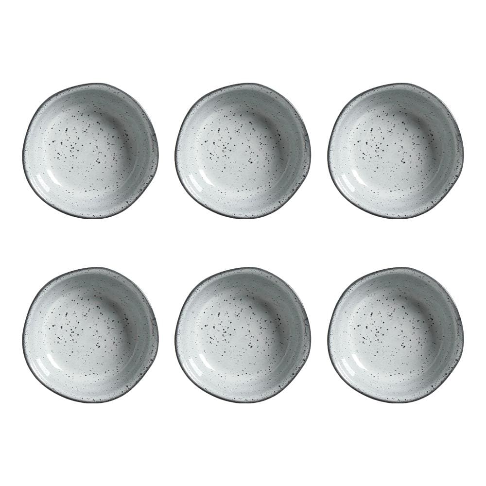 Conjunto de Ramequim Porto Brasil Orgânico Echo com 6 Peças 70 ml - Branco