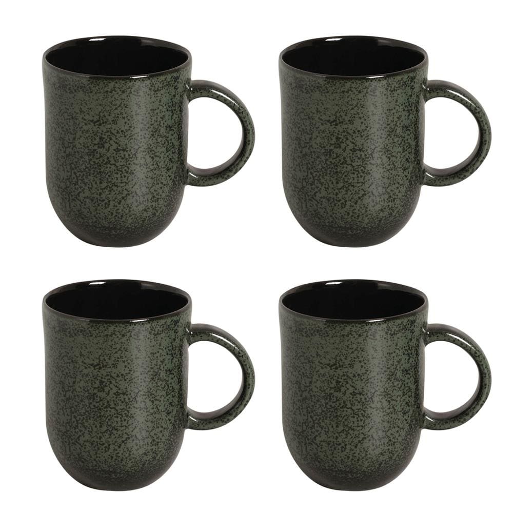 Conjunto de Canecas Porto Brasil Orgânico Greenery Verde 4 peças - 273 ml