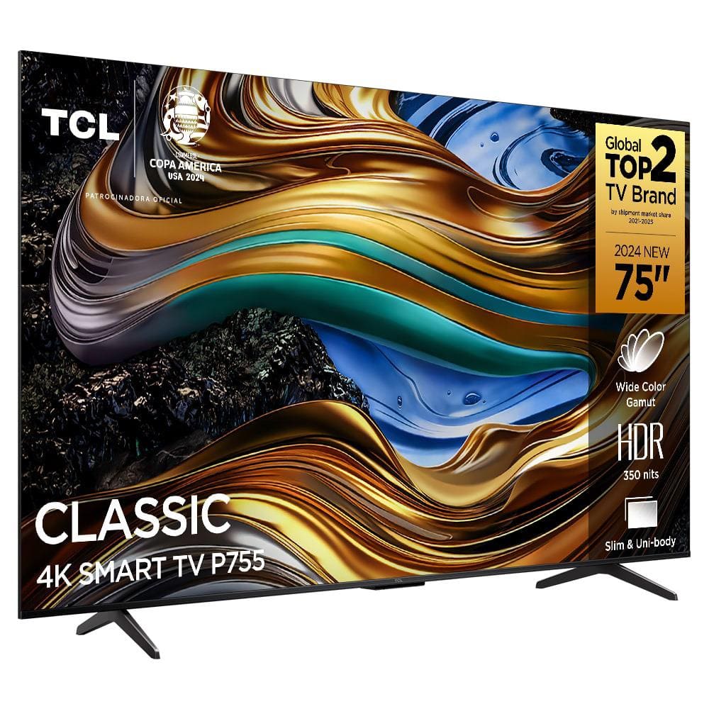 Smart TV 75” 4K UHD TCL | Extra