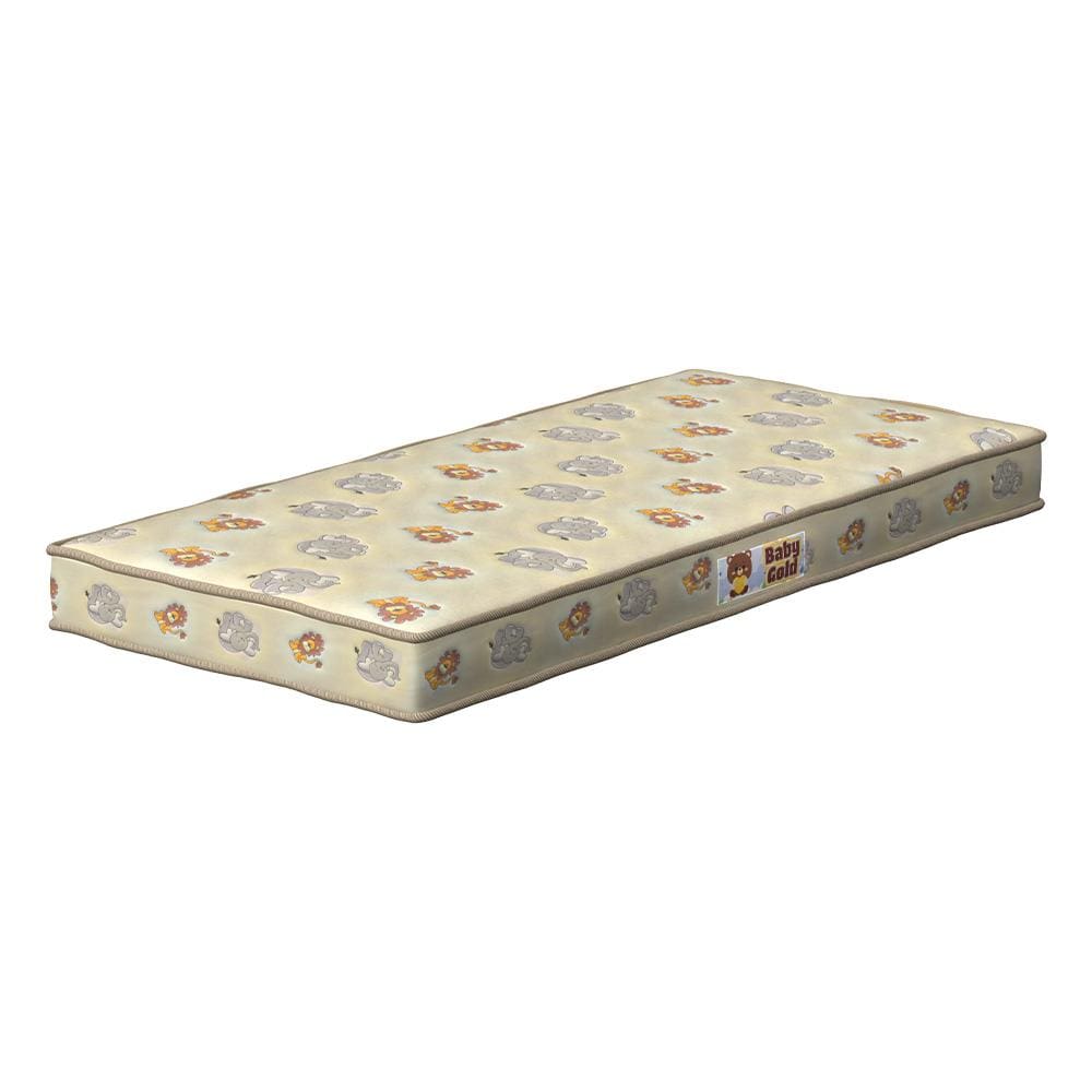 Colchão Infantil Probel Gold Am Animal Baby com Espuma D18 10x60x130cm - Amarelo