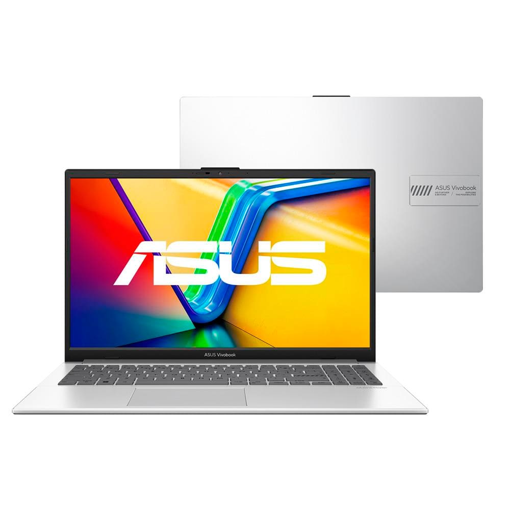 Notebook ASUS Vivobook Go 15 Intel Core i3 N305 8GB RAM 256GB SSD Tela LED Full HD 15,6” Windows 11 Home - E1504GA-NJ434W