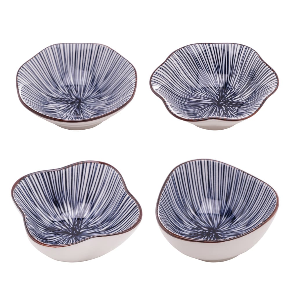 Conjunto de Bowls Wolff Mixed Porcelana Koji com 10,5 cm - 4 Peças