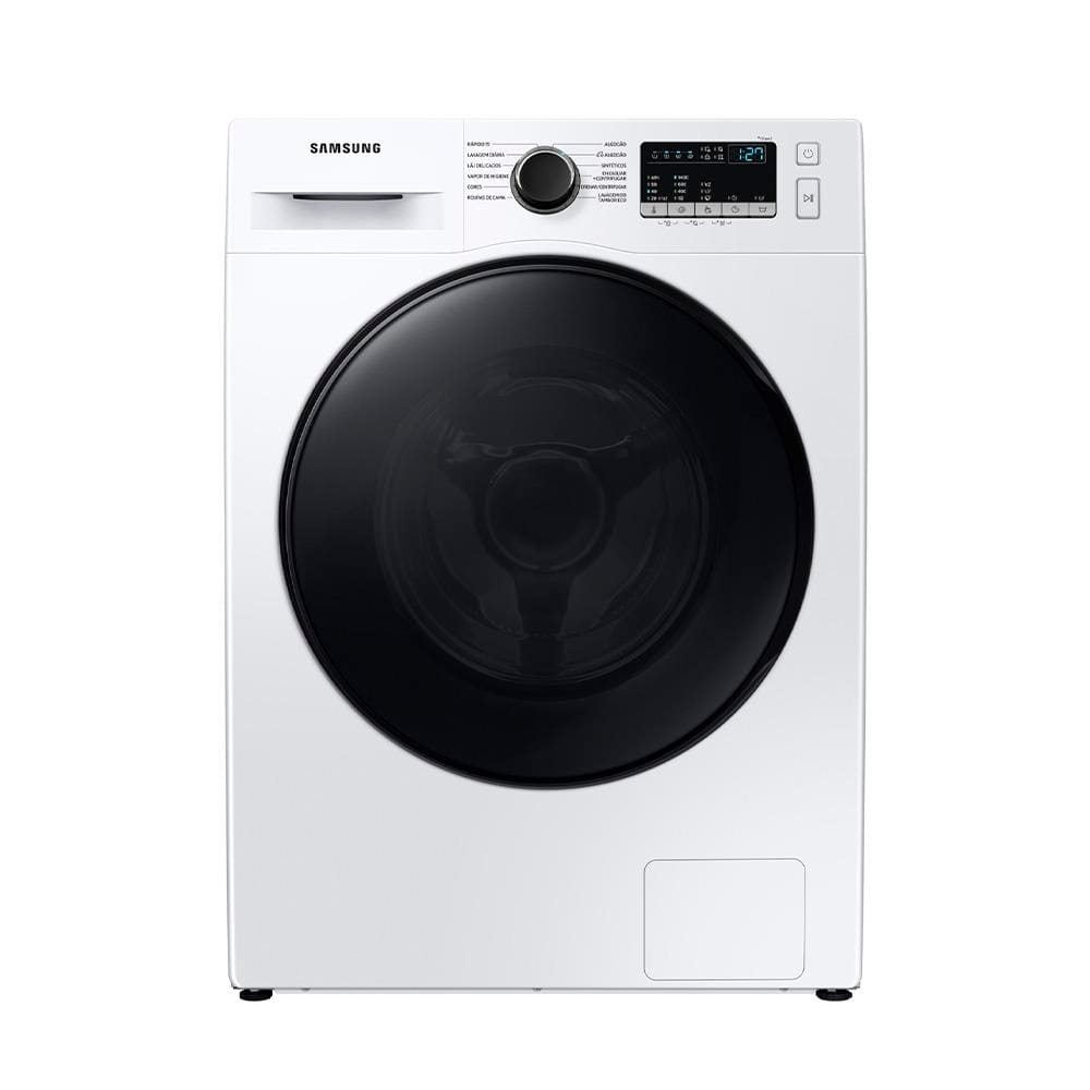 Lavadora de Roupas Samsung WW11T4040BEFAZ com Diamond Drum e Vapor de Higiene Branca - 11kg