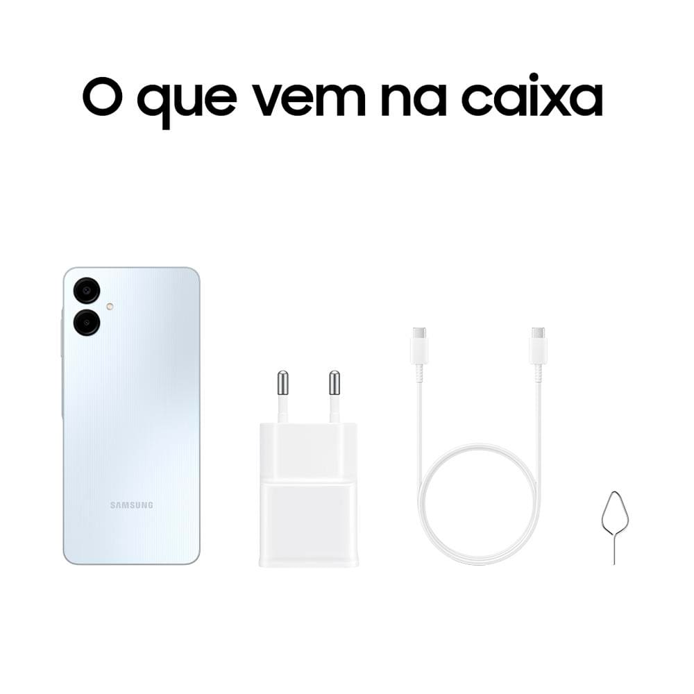 Celular Samsung Galaxy A06 Tela 6.7
