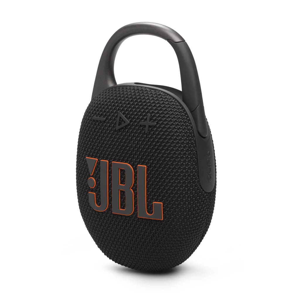 Caixa de Som Portátil JBL Clip 5 com Bluetooth e À Prova D'água 7W RMS - Preta