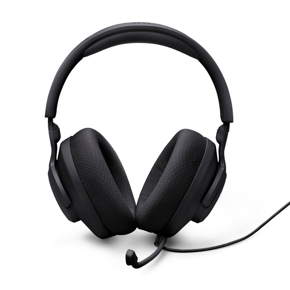 Fone de Ouvido Headset Gamer JBL Quantum 100M2 Over-Ear com conexão P3 e Microfone Removível – Preto