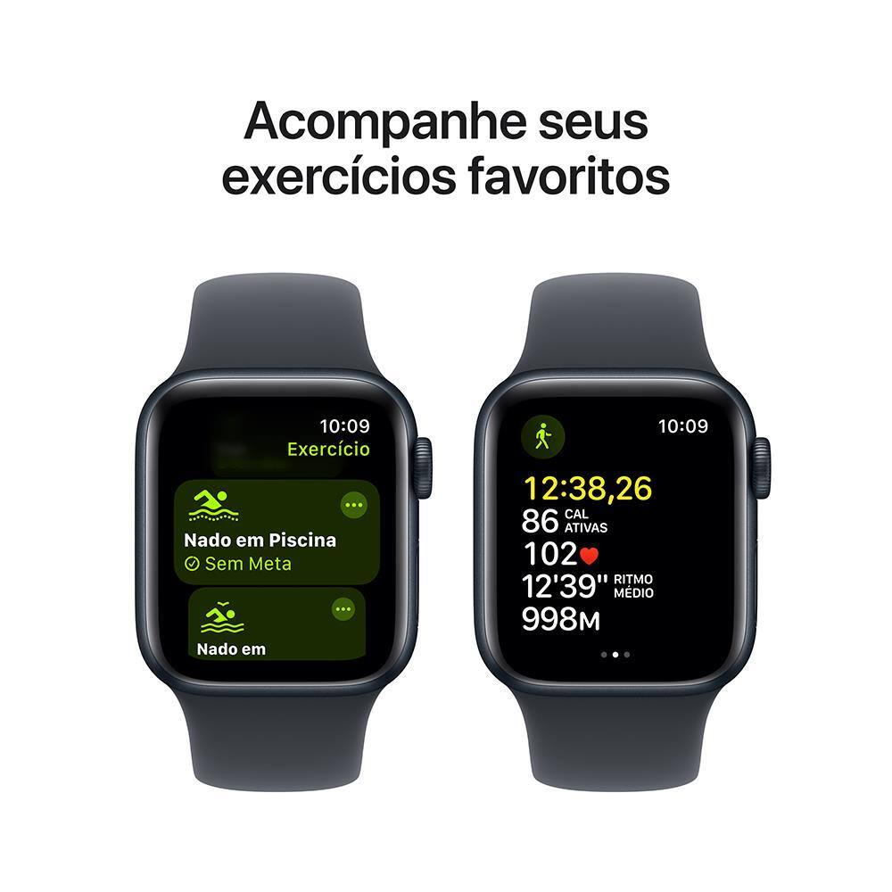 Apple Watch SE GPS, Caixa Meia-noite | Extra