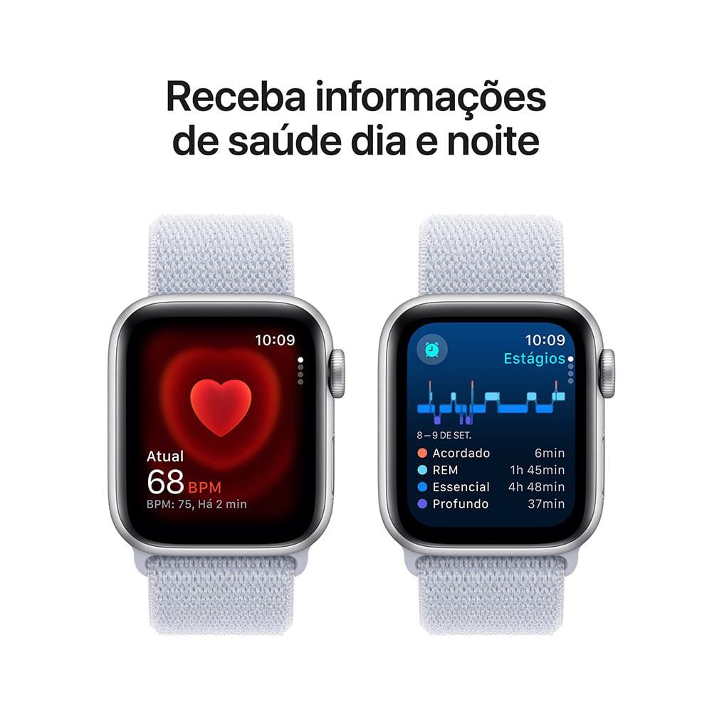 Apple Watch SE GPS, Caixa Prateada | Extra