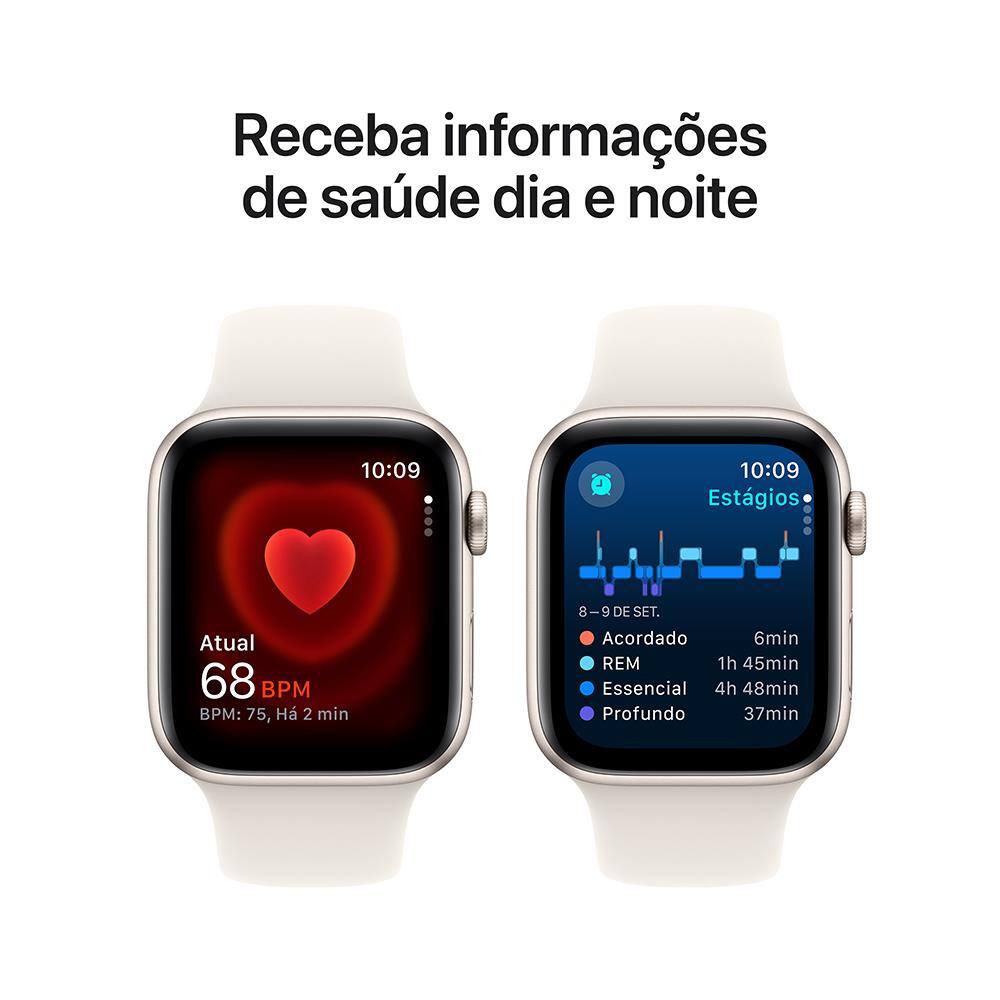 Apple Watch SE GPS, Caixa Estelar | Extra