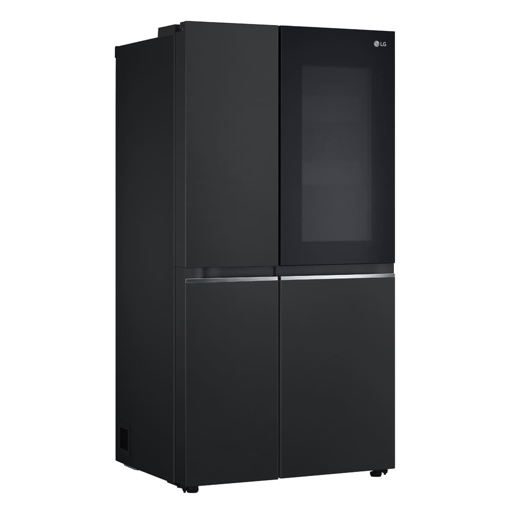 Geladeira LG Side by Side GC-V257SQV com Tecnologia Smart Inverter InstaView e Design Premium Black Inox - 647 litros