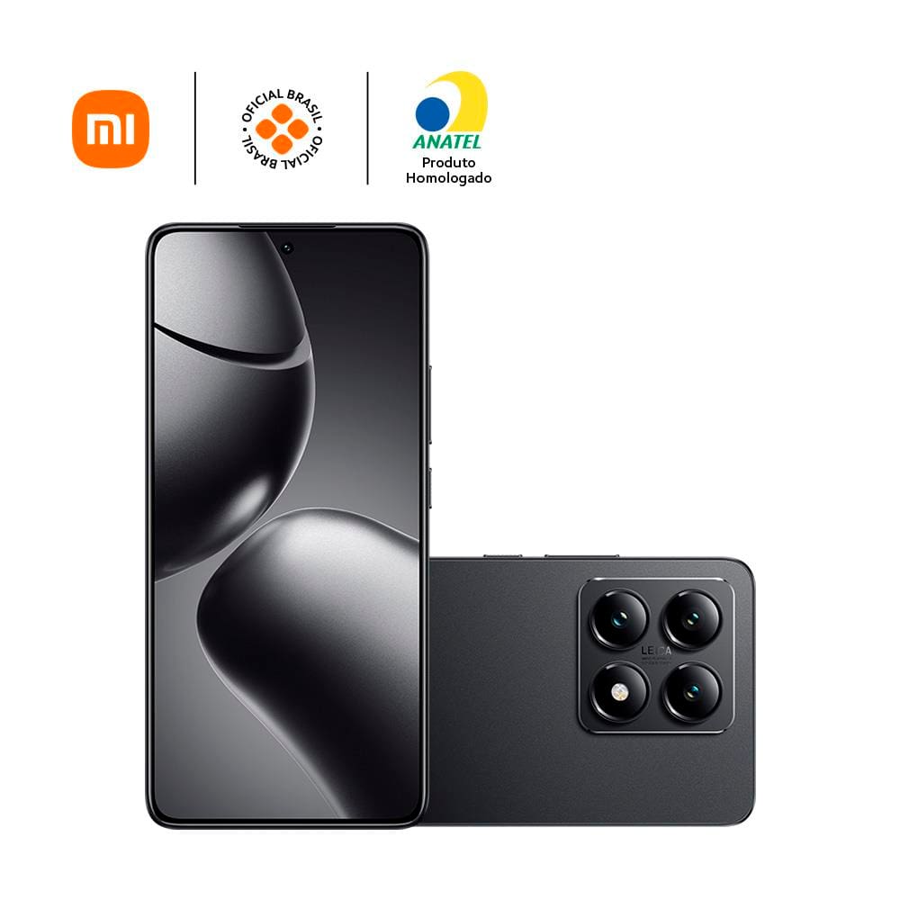 Smartphone Xiaomi 14T 5G Preto com 512GB, | Extra