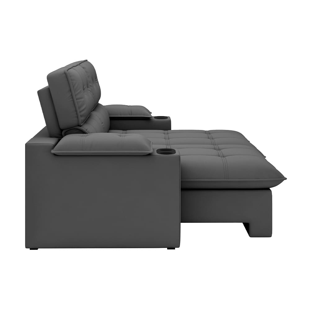 Sofá 4 Lugares Luizzi Liverpool Slim com Assento | Extra