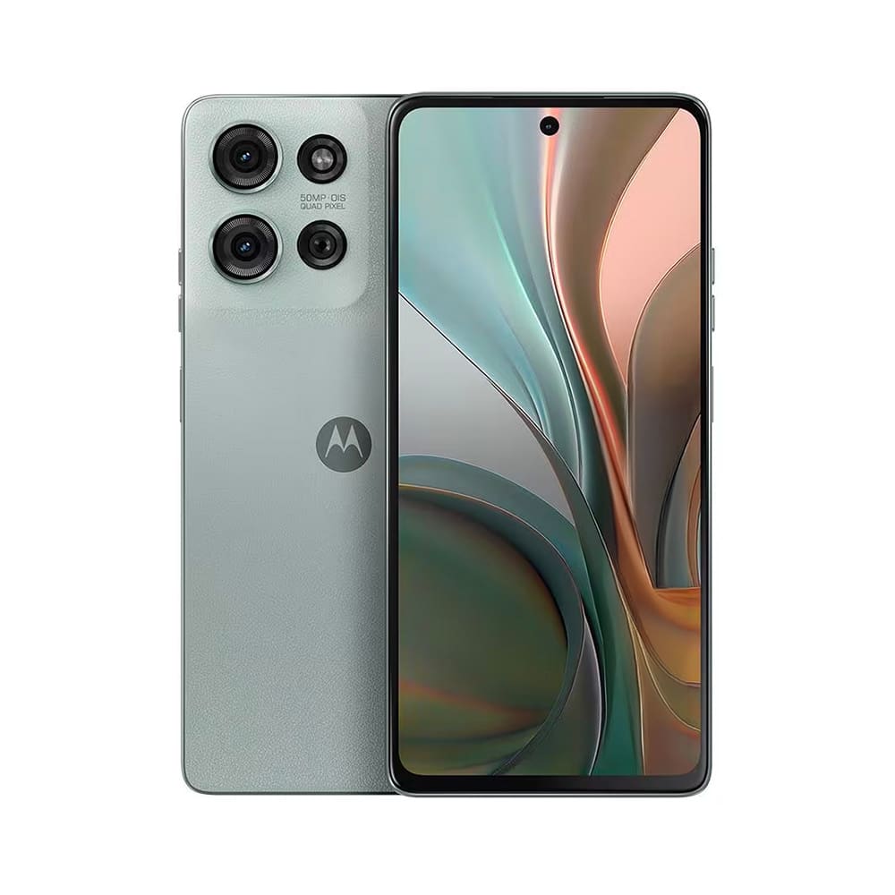 Smartphone Motorola Moto G75 Cinza 5G, 256GB, 16GB RAM Boost, Processador Octa-Core, Câmera Traseira 50MP + 8MP, Selfie de 16MP e Tela de 6.8"