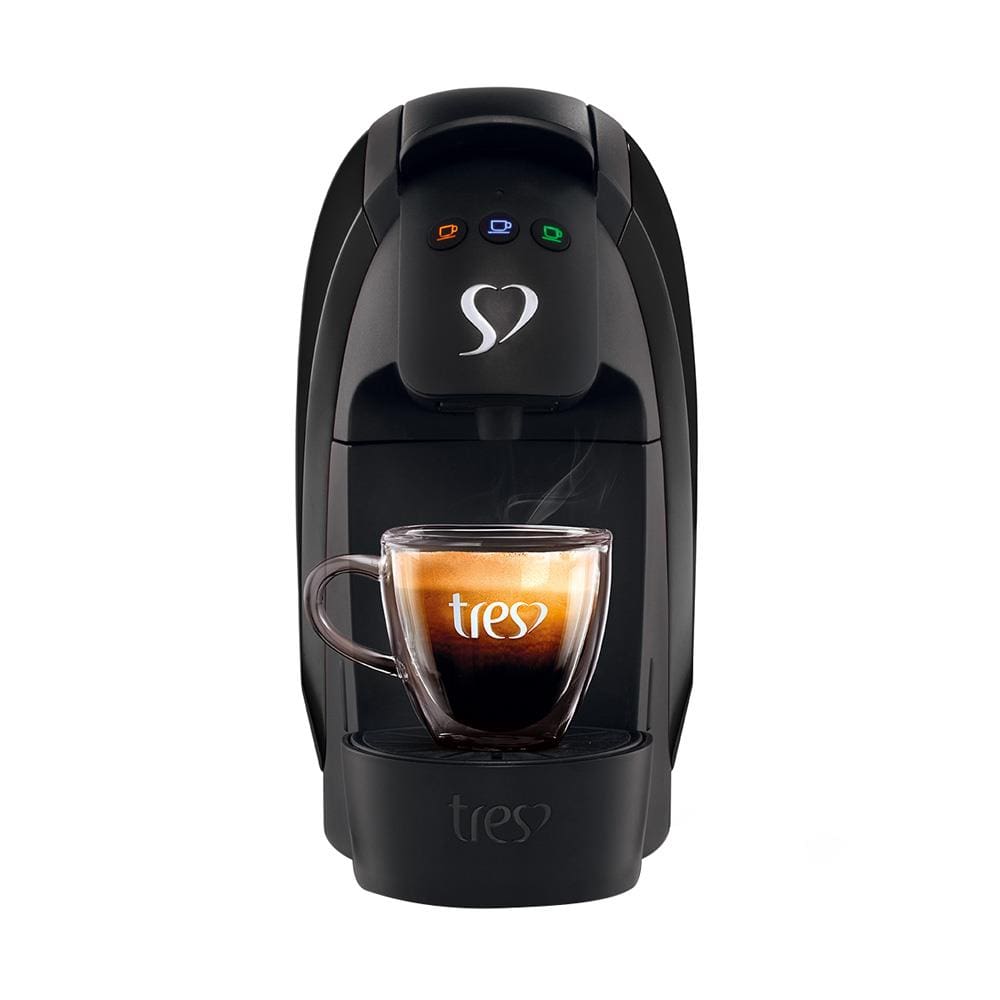 Cafeteira Espresso TRES 3 Corações Luna Automática Preta - 600ml