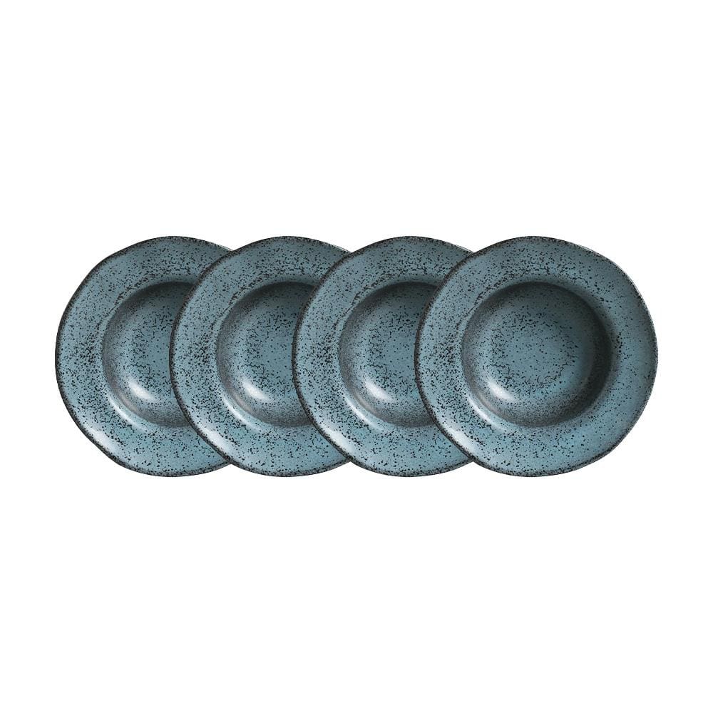 Conjunto de Pratos de Sobremesa Porto Brasil Orgânico Night Sky 250ml - 4 Peças