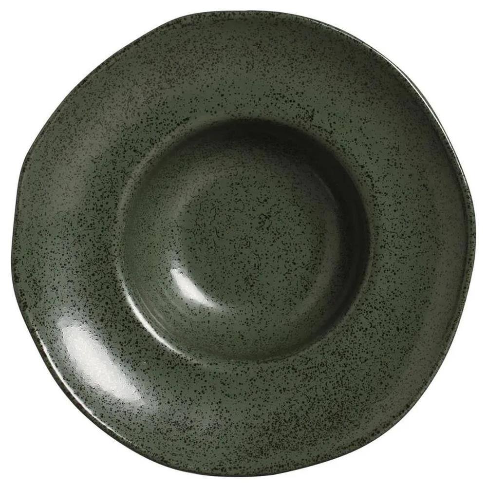 Conjunto de Pratos para Massa Porto Brasil Orgânico Greenery 450ml - 4 Peças