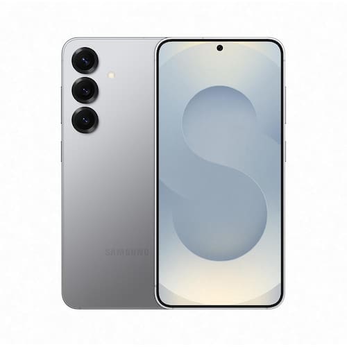 imagem-Smartphone Samsung Galaxy S25 5G Prata 256GB, Tela de 6.2", 12GB RAM, AI Inteligência Artificial, IP68, Processador Snapdragon 8 Elite e Câmera Tripla