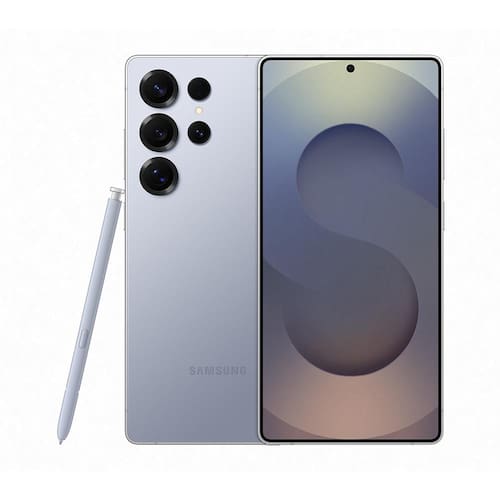 imagem-Smartphone Samsung Galaxy S25 Ultra Titânio Azul 512GB, Tela de 6.9", 12GB RAM, Inteligência Artificial, IP68, S-Pen, Snapdragon 8 Elite e 4 Câmeras