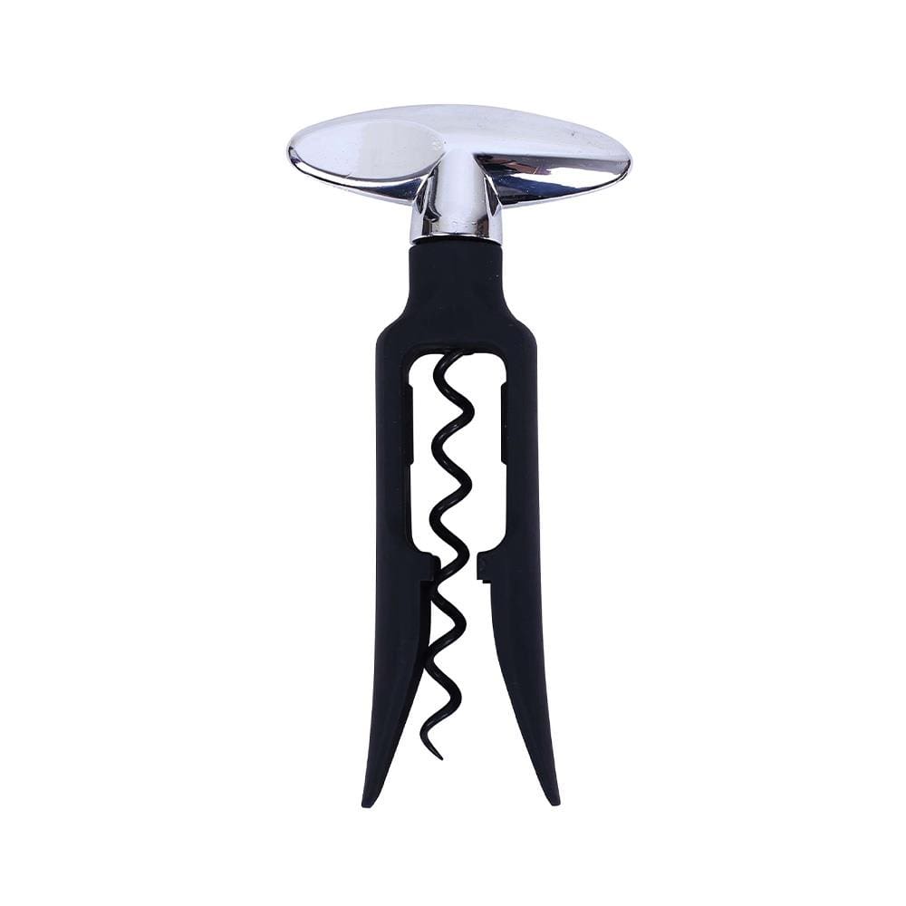 Saca-rolhas Dynasty em Zamac e Plástico - Preto